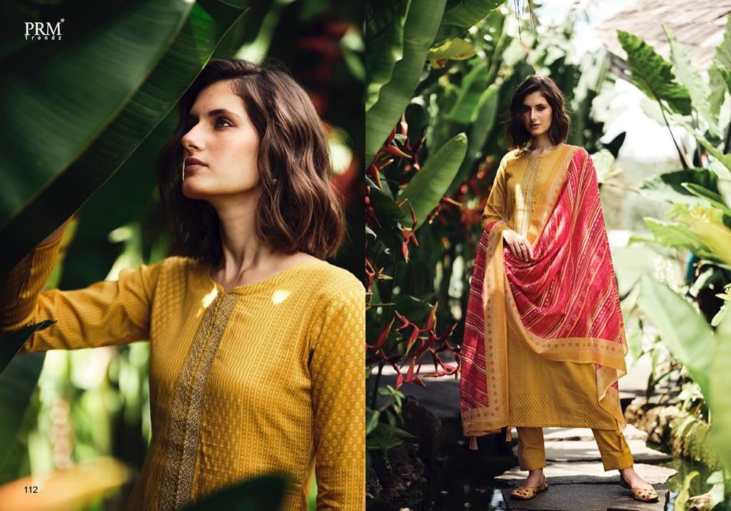 Prm Serenity Printed Dress Material Catalog